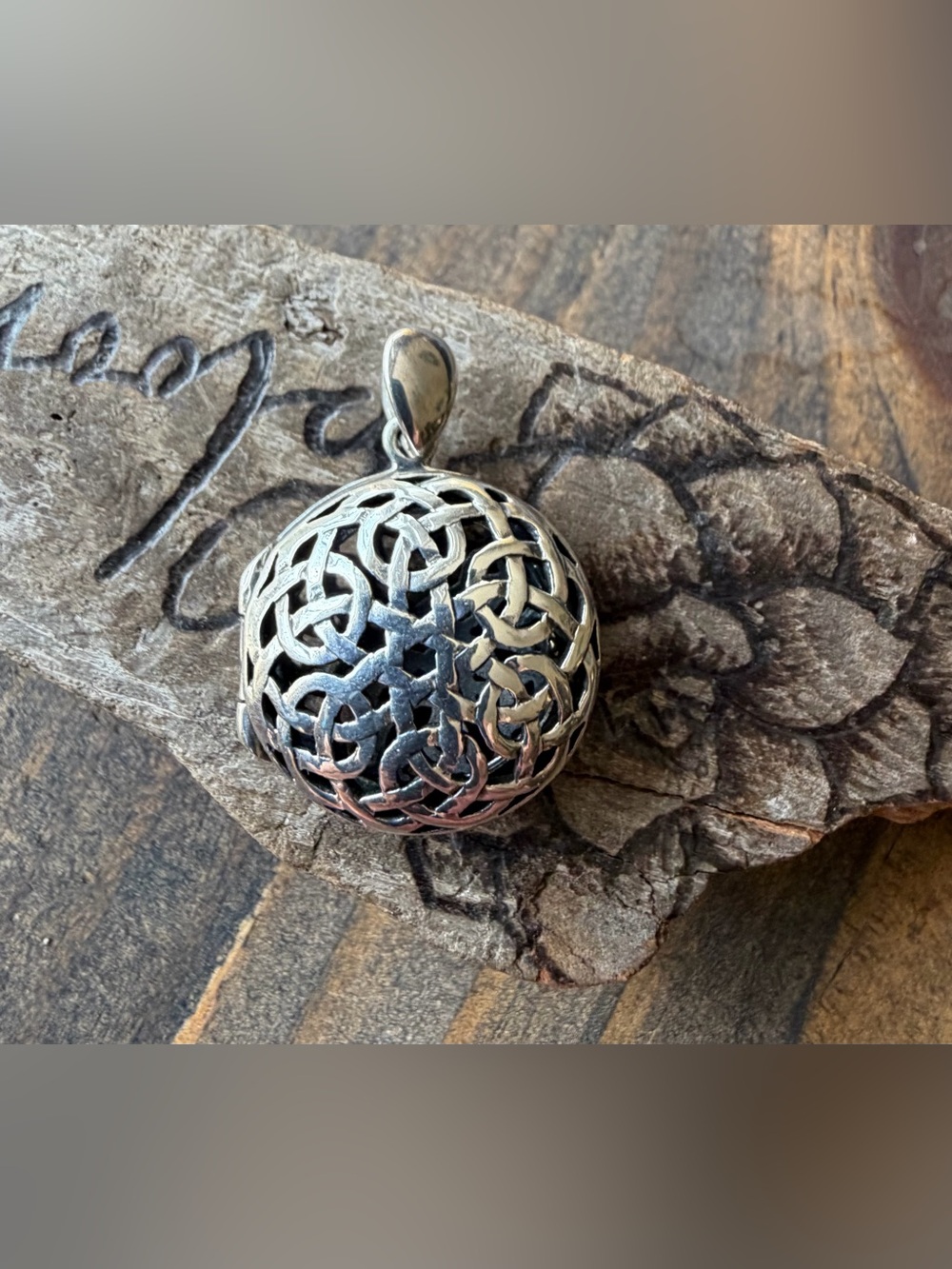 Sterling Silver Celtic Knot Locket